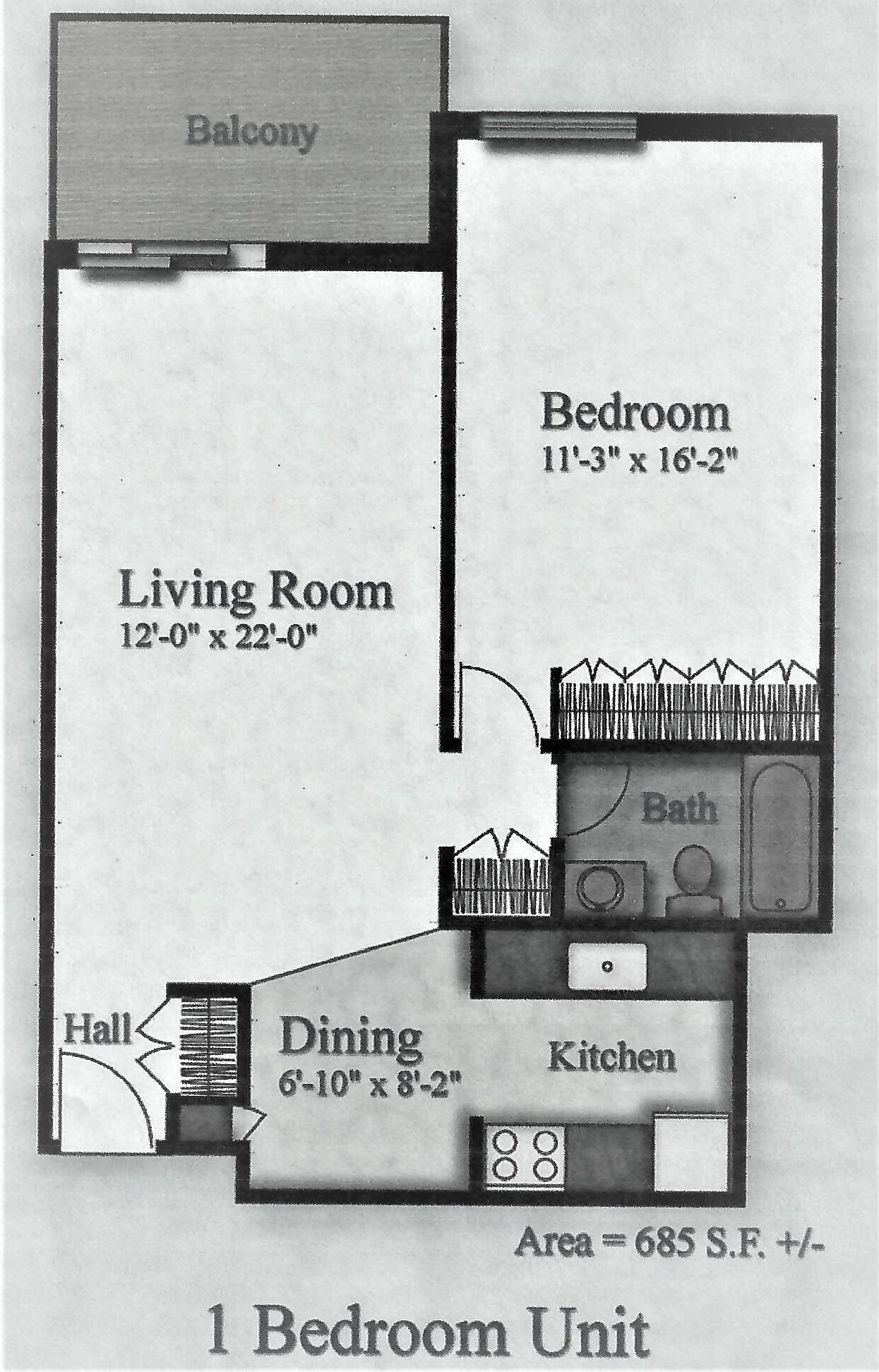 Parkview One Bedroom